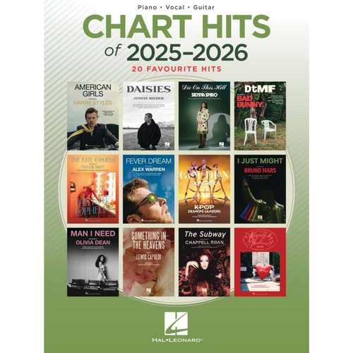 Hal leonard chart hits - chart, of