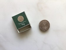 Handschmeichler Bronze Engel  3,6 cm in Geschenkschachtel Maria Laach