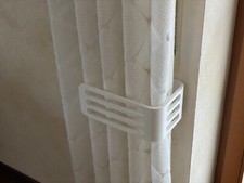 Vorhanghalter / Vorhangschutz Weiß Wandmontage - Gardinen