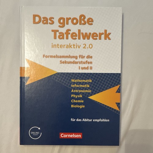 Cornelsen das große tafelwerk - das,