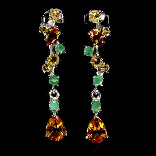 925 sterling silber ohrringe - 925,
