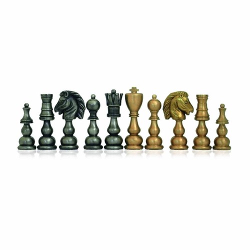 Italfama messing schachfiguren - messing,