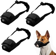 3 Stück Maulkorb für Hunde