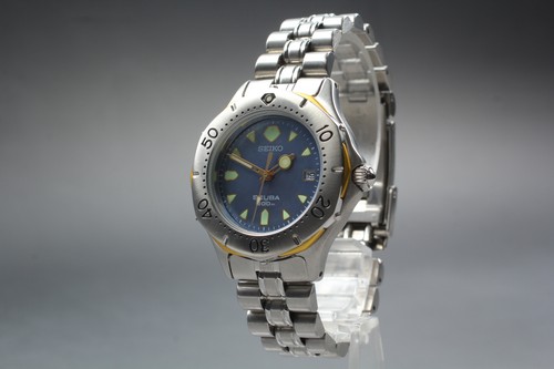 Seiko scuba 7n01 6270 - seiko, blau