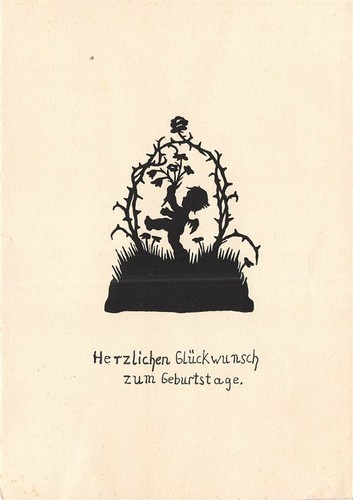 141424 scherenschnitt ak - 141424),