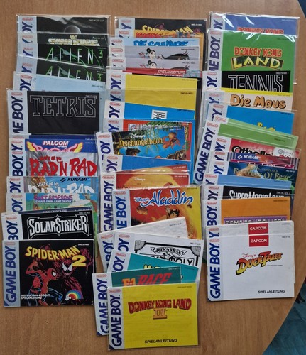Gameboy spiel anleitungen - gameboy, zum