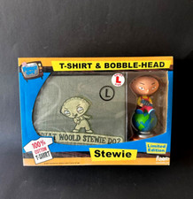 Family Guy STEWIE T-Shirt Größe L + Bobble-Head 14CM Funko Wacky Wobbler