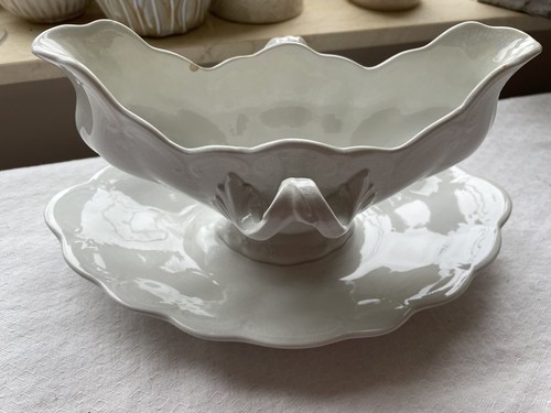 Jugendstil sauciere weiß - ,