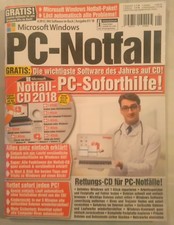 Microsoft Windows  PC-Notfall-CD 2018   Buch mit Original-CD  unbenutzt