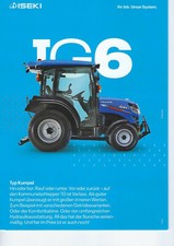 Iseki TG 6 Schlepper Prospekt