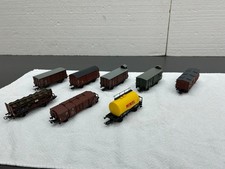 8 Güterwagen der DR, Piko, Spur HO, sehr guter Zustand