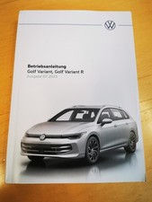 VW Golf 8 Variant 2025 Bedienungsanleitung B-WARE (Ausgabe 07.2025) *NEU*