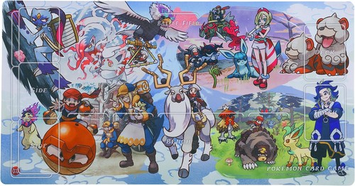 Pokemon hisui days - hisui, playmat