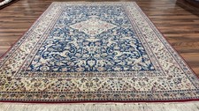 ✔ Nain| Todeshk | 154 x 223 | Handgeknüpft | Orientteppich | Carpet | Rug‼️
