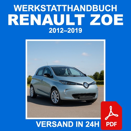 Werkstatthandbuch renault zoe - renault,