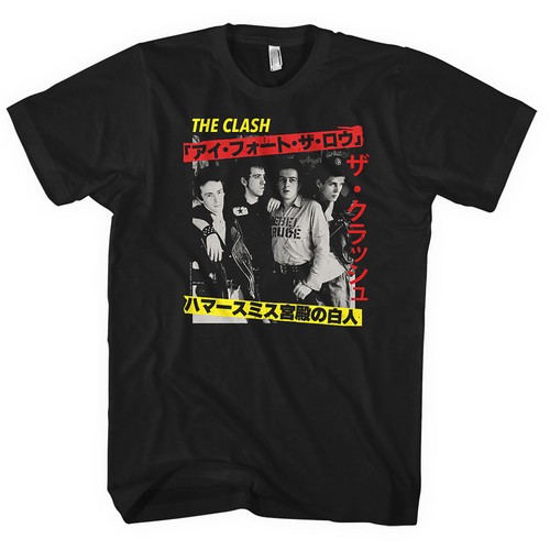 The clash kanji - 'kanji', (schwarz)
