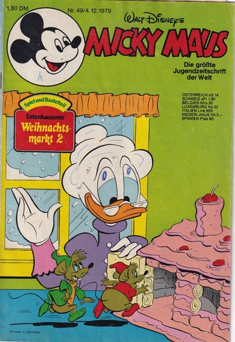 Micky maus 1979 heft - , nr.