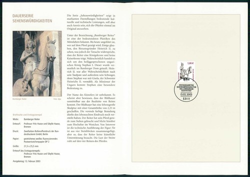 Brd sammelblatt 2003 - brd, 2003/09