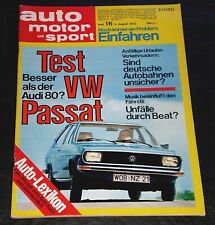 AMS 16/73 Test Ford Capri RS