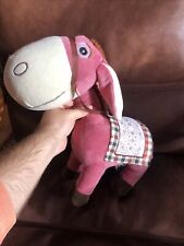 Nici Esel Donkey Doll ca. 30 cm Rar Farbe Pink Weiß