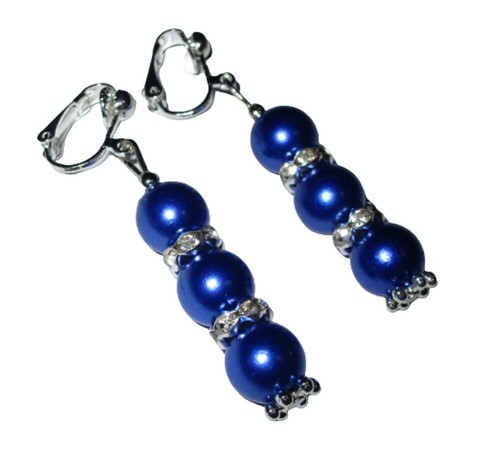 Lange kunstperlen strass - lange,