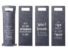 4 x Flaschentüte mit