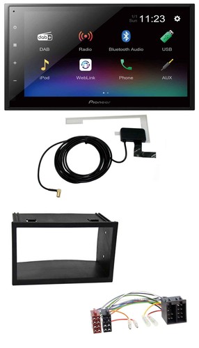 Pioneer dab mp3 bluetooth - mp3, 2din