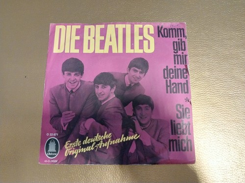 Beatles single komm - -, single--7''