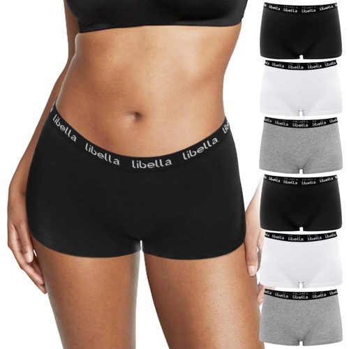 Damen boxershorts 6er - 6er, pack