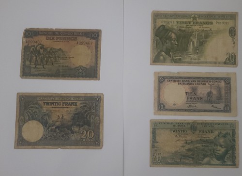 Banknoten sammlung ruanda - sammlung,