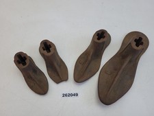 4x Schuhleisten/-formen Eisen