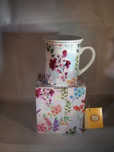 Teetasse mit sieb und deckel - mit,