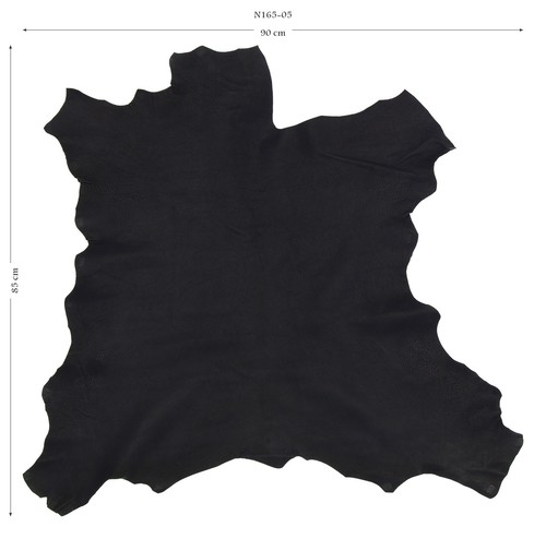 Lammleder nappa schwarz - nappa, 1,1