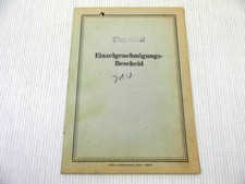 Einzelgenhemigung DKW F93