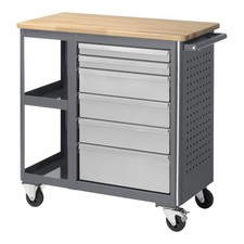 STIER Fahrbare Werkbank mit 6