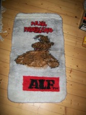 Polyacryl-Teppich / Bodenmatte mit Alf-Motiv "Null Problemo!" ca. 90 x 50 cm