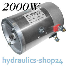 Elektromotor für Hydraulikaggregat, Hydraulikpumpe  2000Watt  DC 12, 24 Volt
