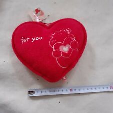Nici Plüschkissen rot Herzkissen Stoffkissen for You Kuschelkissen mit Etikett 