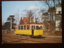 POSTKARTE STRASSENBAHN -