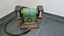 Flott TS150L, Doppelschleifmaschine, 2x Schleifstein, Holzsockel