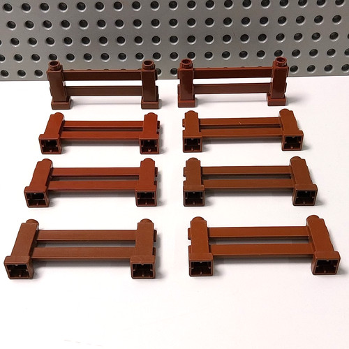 Lego duplo braun zaunteile - 8,