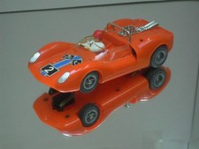Slot 132 Fleischmann LOTUS orange #2 neuwertig 3210, Motor 3513 komplett (1981)