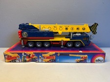 VINTAGE SIKU 4010 FAUN SCHWERLASTKRAN HYDRAULISCHER KRANWAGEN  1:55