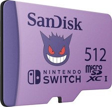 SanDisk 512GB Pokemon Micro SD