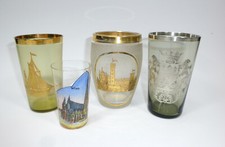 Vier Gläser Ansichten