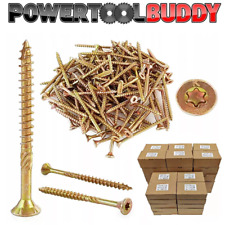 Premium Torx Holzfräser Schrauben Zimmermann Holzbau Rändel 200 pro Größe