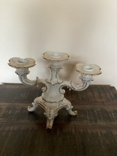 Kandelaber -3-armig- Hutschenreuther antik Höhe ca. 18,5 cm