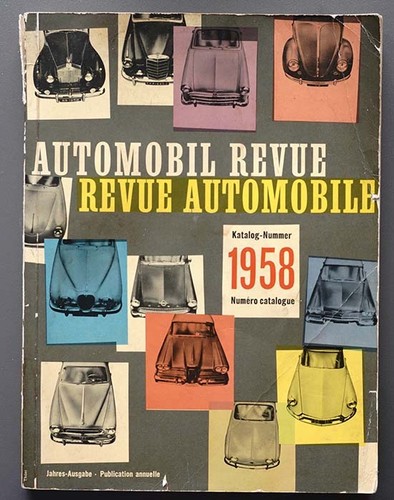 Katalog automobilrevue 1958 - katalog,