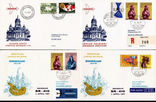 Swissair helsinki - ✈4x,