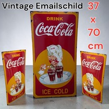 Vintage Alt COCA COLA Emaile